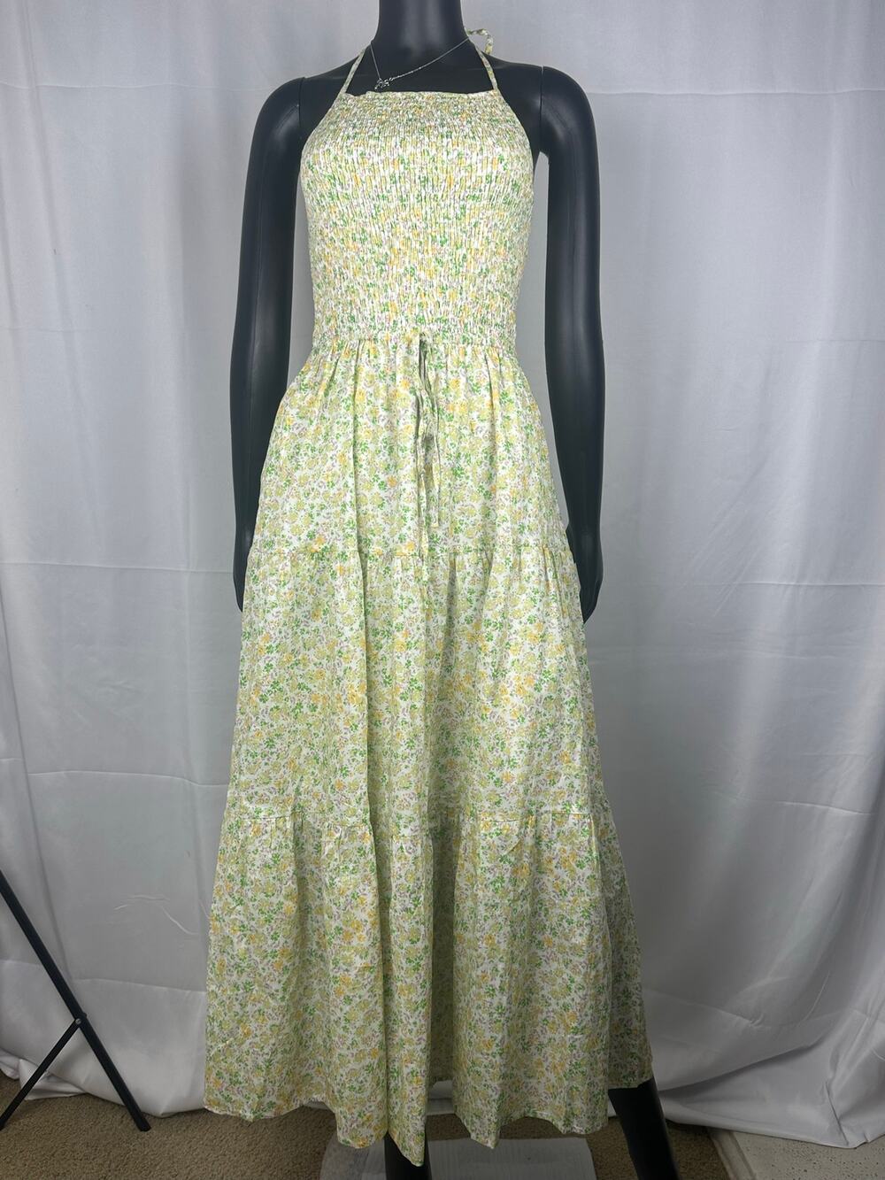 Lost + Wander Cecilia Halter Neck Maxi Small Dress